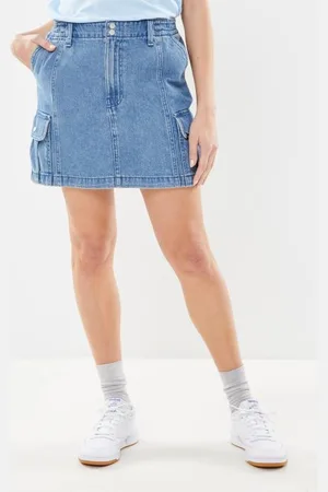Vans Side walk Denim Skirt by