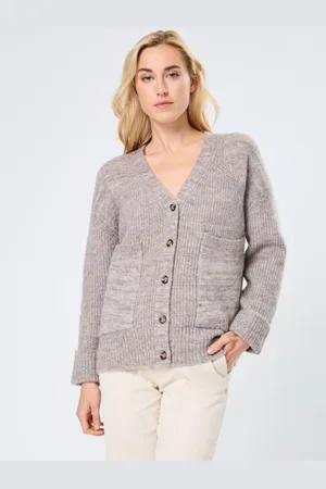 SELECTED SLFALVA LS KNIT CARDIGAN by