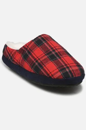 Sarenza Chaussons homme écossais by