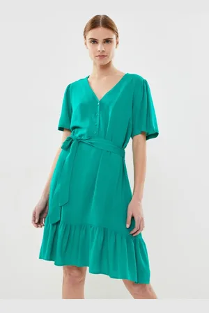 Pieces Pcmykansa Ss Short Dress Fc by