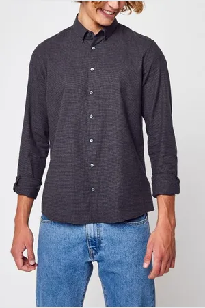 Calvin Klein Soft Touch 2Tone Slim Shirt by