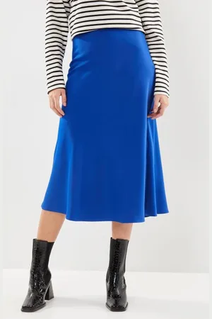 SELECTED Slflena Hw Midi Skirt Noos by