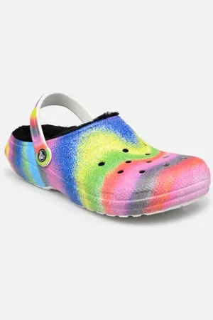 Crocs Classic Lined Spray Dye Clog M by