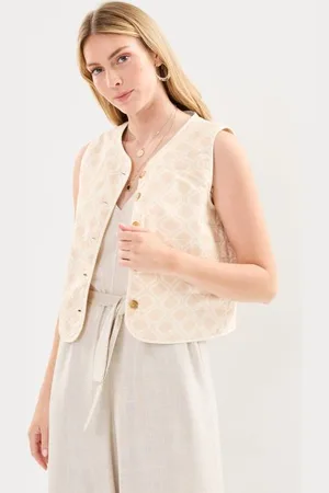 VERO MODA Vmkate Kirsa Waistcoat 2-Way Wvn Btq by