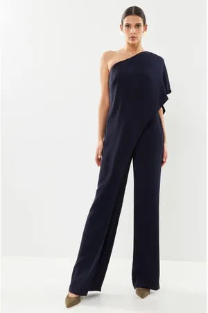 Ralph Lauren Combinaison asymétrique cape georgette by