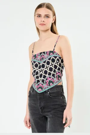 Y.A.S Yasmylia Strap Crop Top S. - Fest by