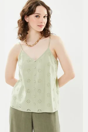 VERO MODA Vmmaja Singlet Wvn by