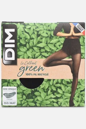Dim Collant Semi Opaque Green 25 Deniers by