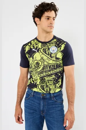 PUMA Maillot de foot Manchester City pré-match M - Unisexe by