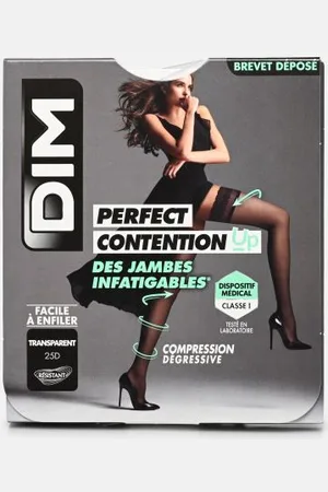 Dim Up Perfect Contention Transparent 25D Noir by