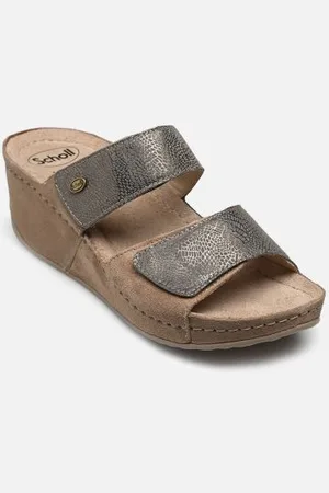 Scholl ABERDEEN WEDGE 2 STRAPS COMFORT by