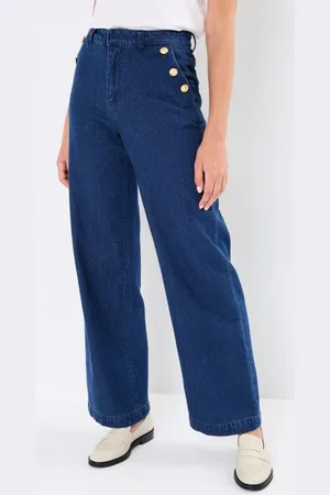 VERO MODA VMMARGOT HR WIDE BUT COLOR JEANS LCS by