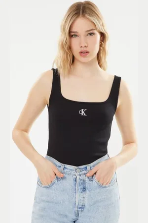 Calvin Klein Ck Rib Tank Top by