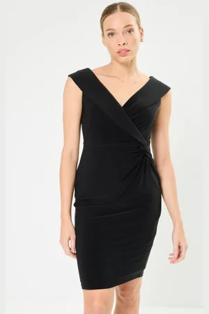 Ralph Lauren Leonidas Sh-Sleeveless-Cocktail Dress by