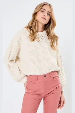 VERO MODA VMLUELLA LS O-NECK PULLOVER BOO by