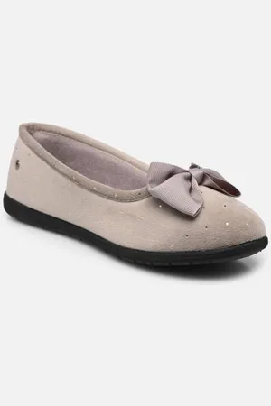 Isotoner Ballerine Ergonomique EveryWear Microvelours – nœud grograin by