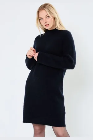 SELECTED SLFLULU LS HIGH NECK KNIT DRESS by