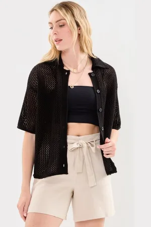 VILA Vizola Polo 2/4 Knit Cardigan by