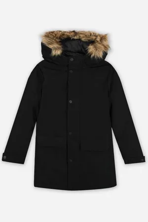 JACK & JONES Jjchamp Parka Jacket Detach Faux Fur Jnr by