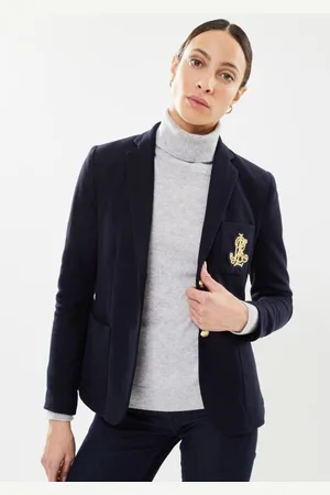 Ralph Lauren Blazer en jacquard à broderie bullion by