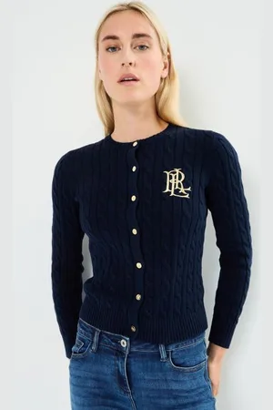 Ralph Lauren Cardigan torsadé en coton by