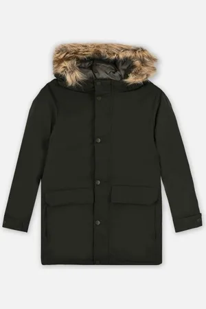 JACK & JONES Jjchamp Parka Jacket Detach Faux Fur Jnr by