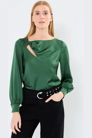 Ralph Lauren Larona-Long Sleeve-Blouse by