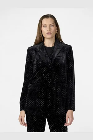Y.A.S YASHELLA LS VELOUR BLAZER - SHOW by