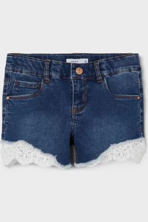 NAME IT Nkfsalli Slim Dnm Shorts 5372-Ha Noos by