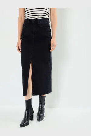 VILA VIJAF HW MIDI DENIM SKIRT-NOOS by