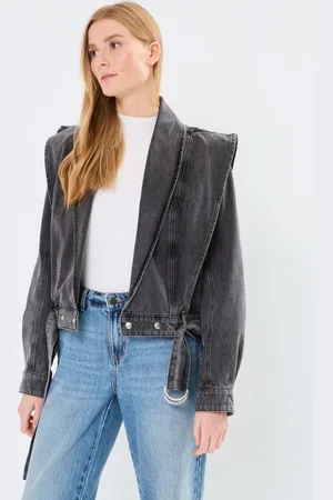 VILA VIMORA LS SHORT DENIM JACKET/ROU by