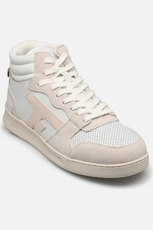 Faguo HAZEL MID BASKETS LEATHER SUEDE W by