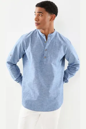 SELECTED Slhregnew-Linen Shirt Tunic Ls Band by