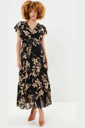 Ralph Lauren Maxi robe gitane fleurie voile de coton by
