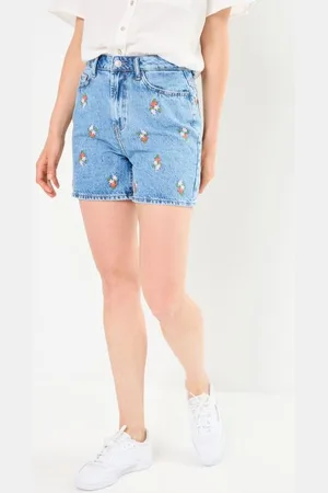 Pieces Pcsky Hw Embroidery Shorts by
