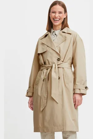 B YOUNG Bycalea Trenchcoat - by