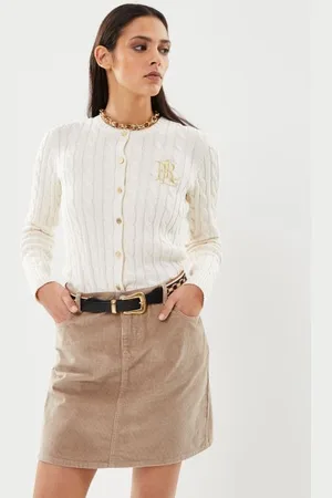 Ralph Lauren Cardigan torsadé en coton by