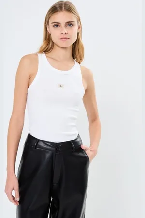Calvin Klein Woven Label Rib Tank J20J224762 by