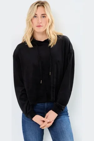 Pieces Pcsilli Ls Velvet Hoodie Fc Bc by