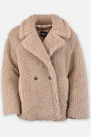 UGG W GERTRUDE SHORT TEDDY COAT by