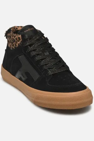 Faguo WALNUT MID BASKETS SUEDE W by