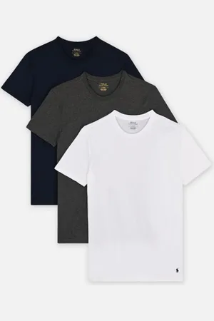 Ralph Lauren Lot De 3 Maillots Cintrés À Col Rond by