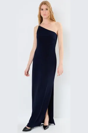 Ralph Lauren Belina-One Shoulder-Evening Dress by