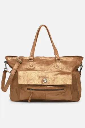 Pieces Cabas Totally Large Leather Party Bag Noos by