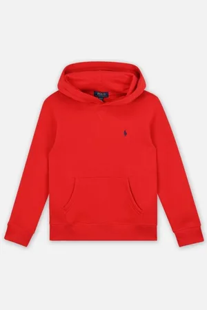Ralph Lauren Ls Po Hood-Tops-Knit by