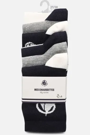 Petit Bateau Chaussettes X5 by
