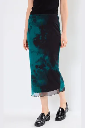Noisy May NMLUCIA NW MESH MAXI SKIRT JRS FWD by