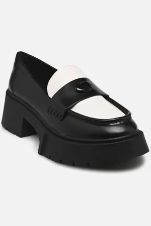Coach Leah Platform Leather Loafer by