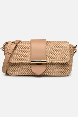 Lancaster Sac baguette A rabat avec fermoir Osier by