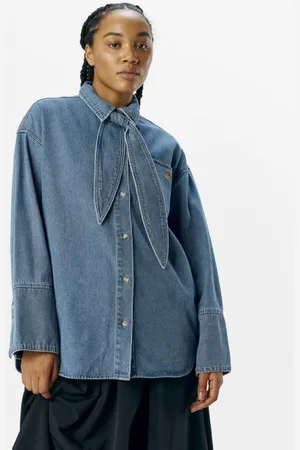 Object OBJNEEL LO L/S DENIM SHIRT 137 by